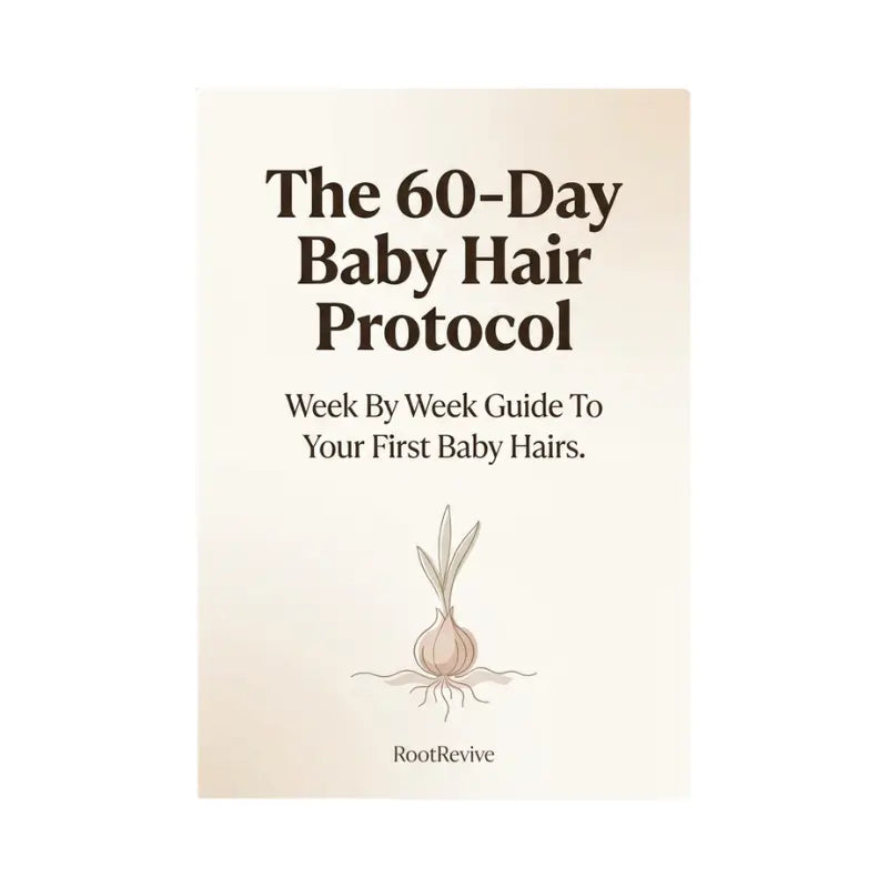 "60-Day Baby Hair Protocol" E-Book